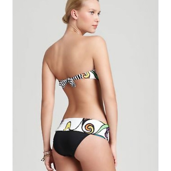 SOLD! TRINA TURK psychedelic flower bikini - Picture 2 of 4